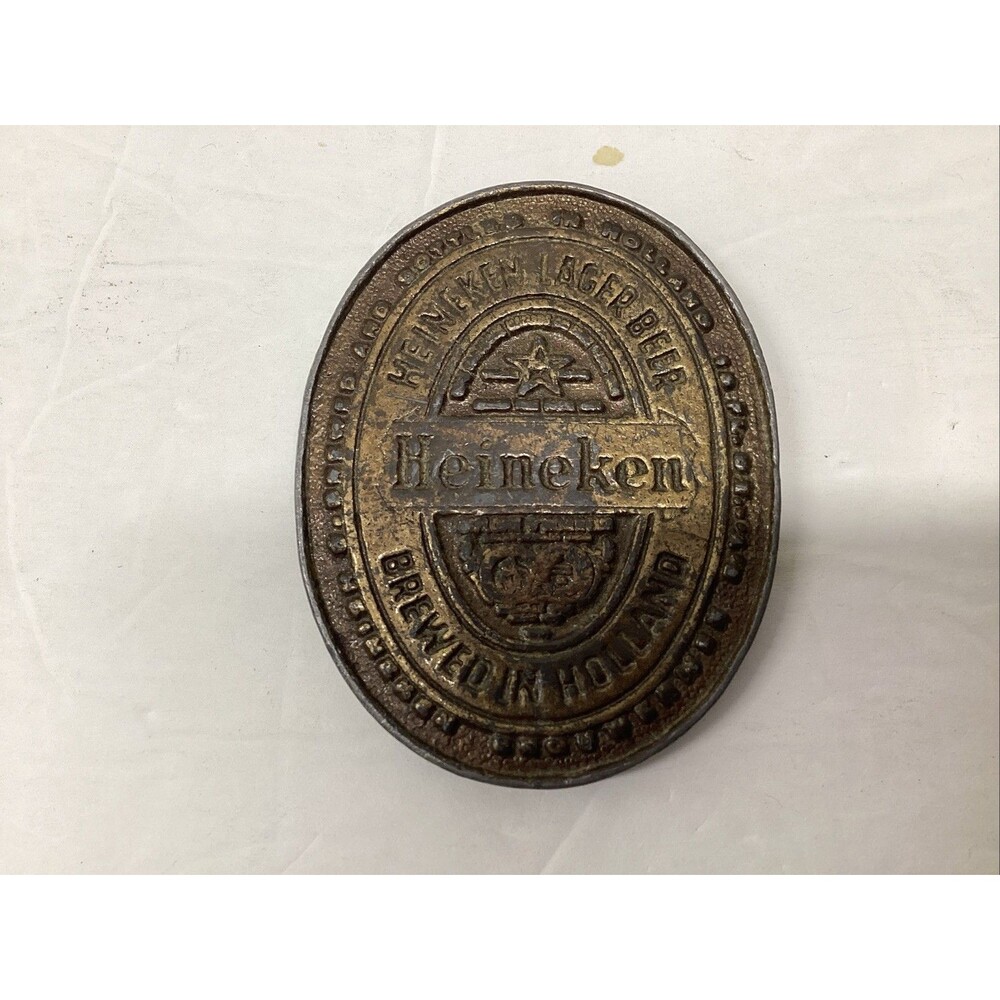 heineken belt buckle vintage